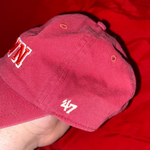 '47 NCAA Adult Men's NCAA Clean Up Script Adjustable Hat, One Size - Picture 5 of 5
